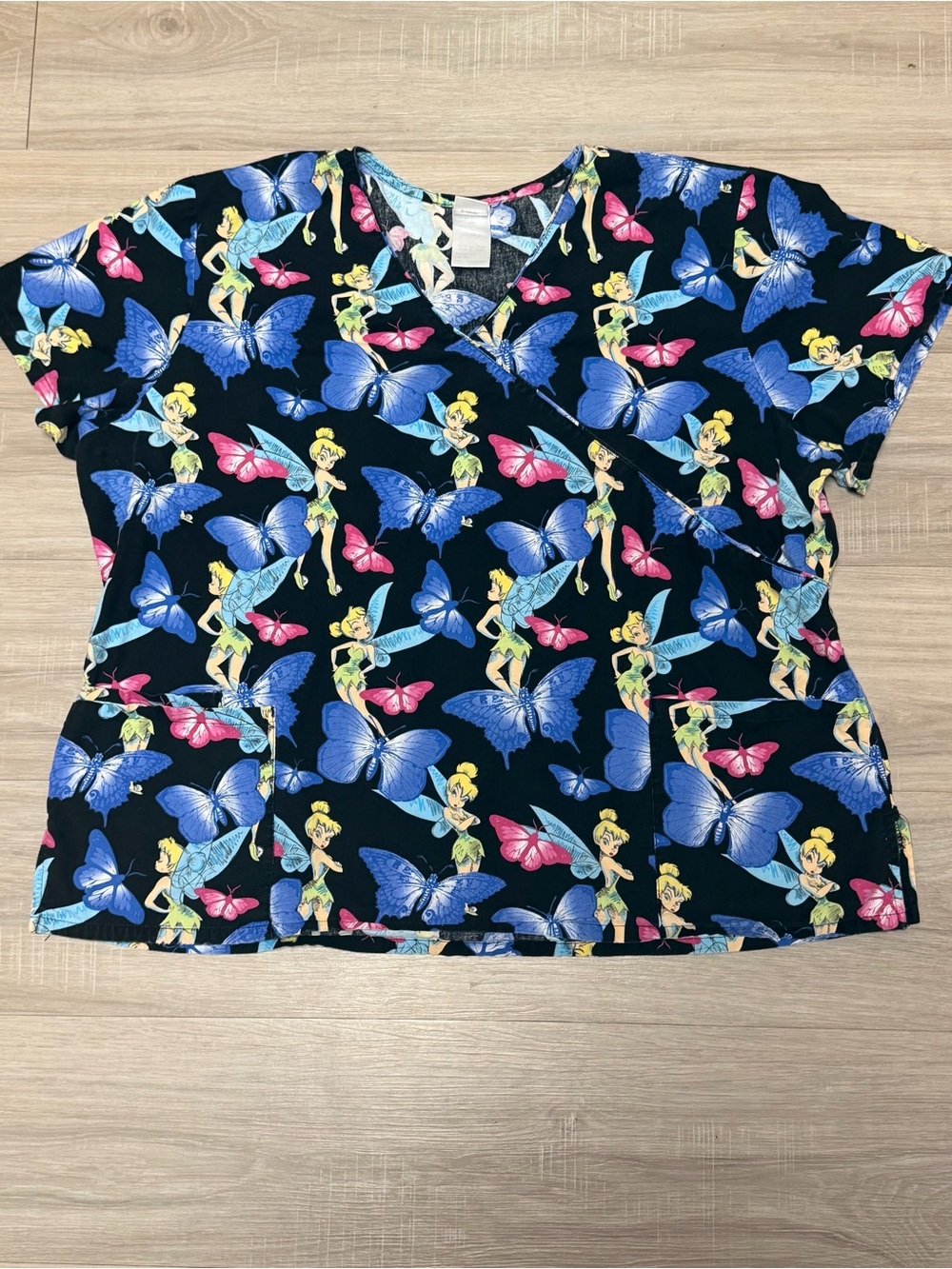 DISNEY 2000’s Tinkerbell Scrub Top